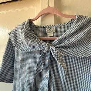 vintage gingham dress